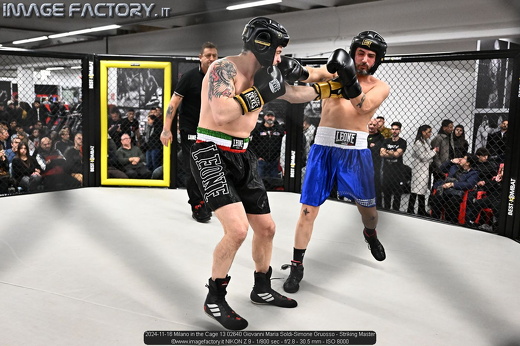 2024-11-16 Milano in the Cage 13 02640 Giovanni Maria Soldi-Simone Gruosso - Striking Master